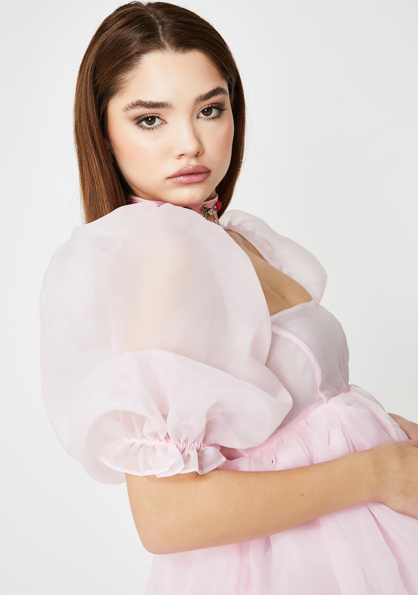 Angel Delight Puff Dress