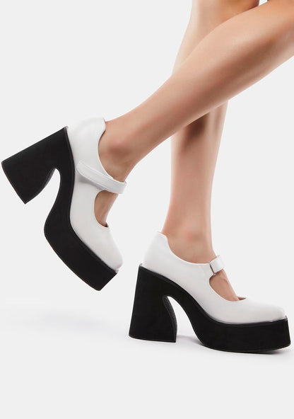 Ambrosia Mary Jane Platform Heels
