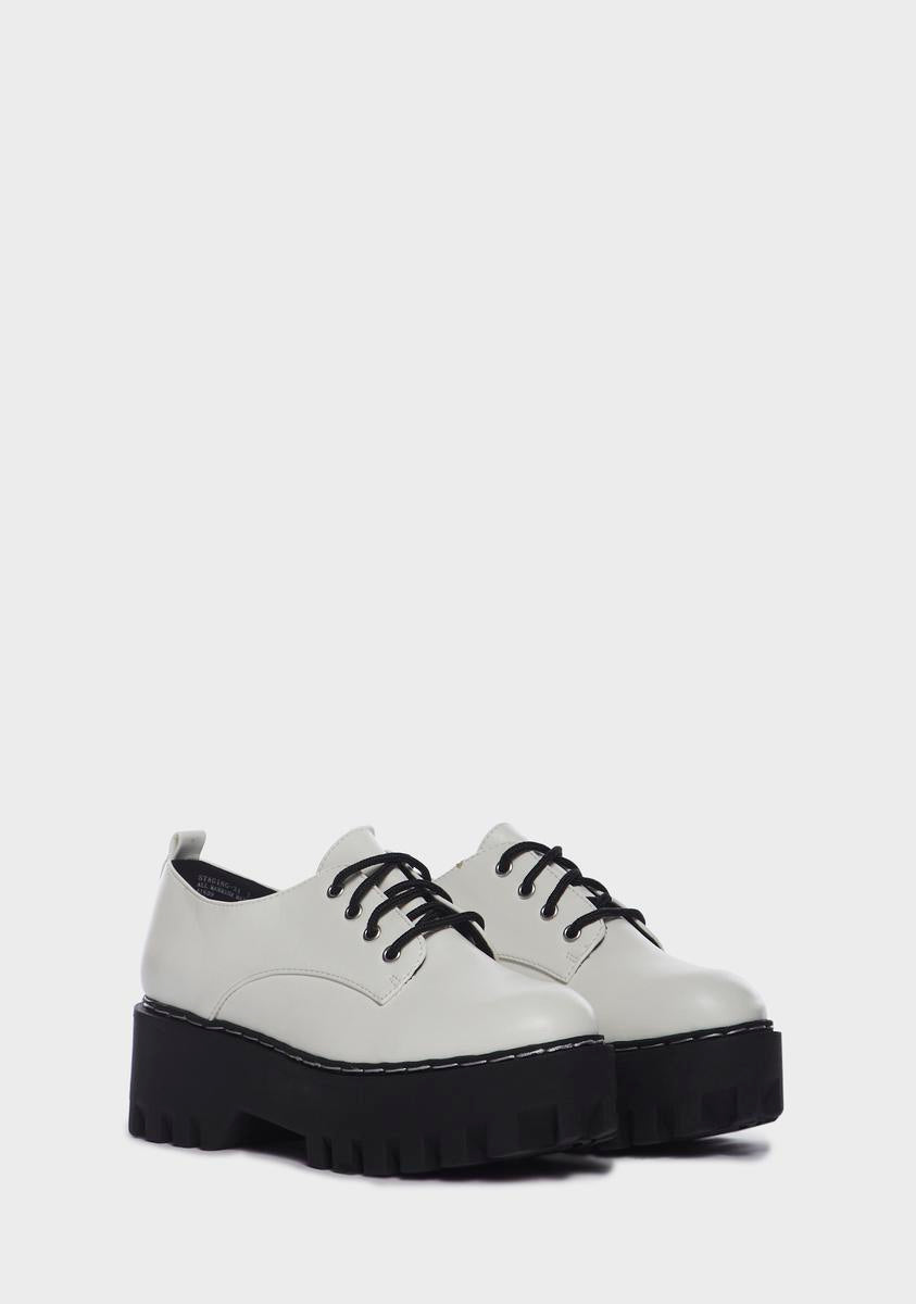 Angel Trading Places Platform Oxfords