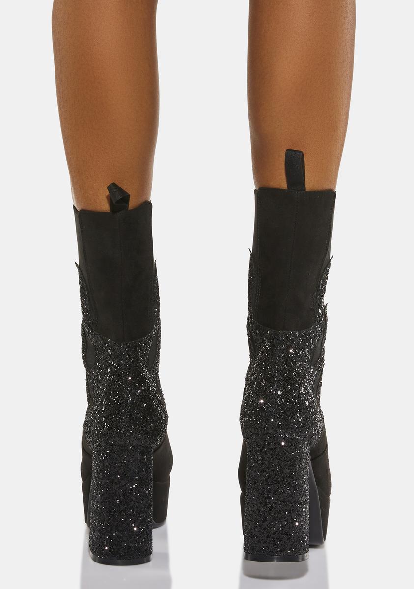 Apparent Lies Platform Boots