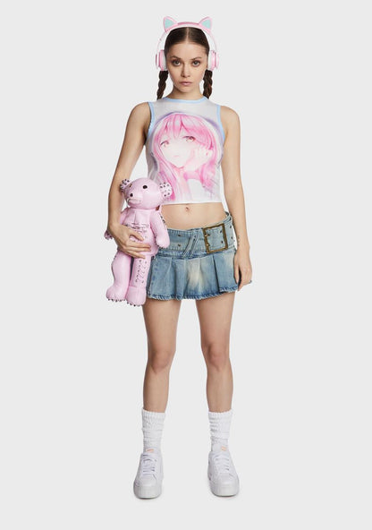 Anime Girl Tank Top