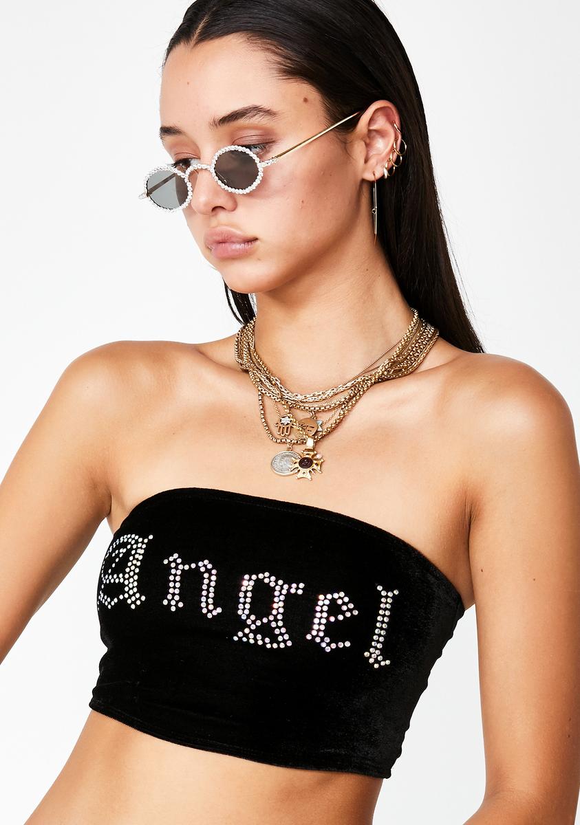 Angel Diamante Top