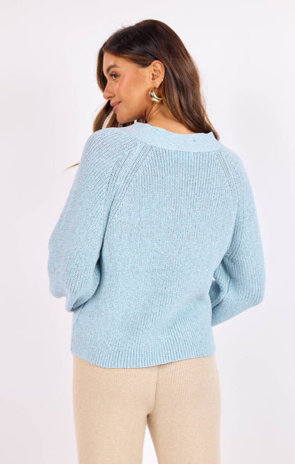 phoebe v neck sweater