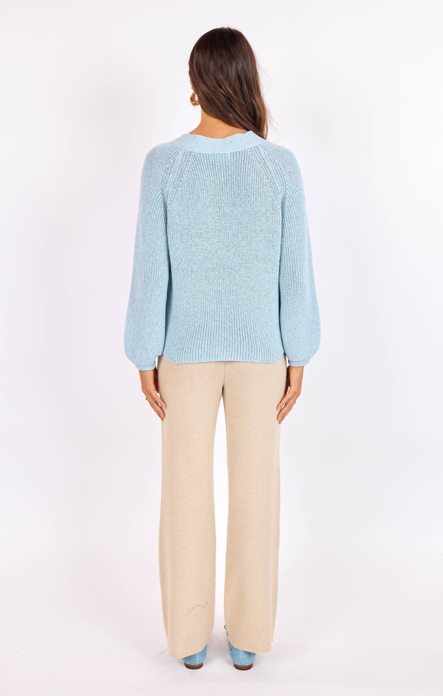 phoebe v neck sweater
