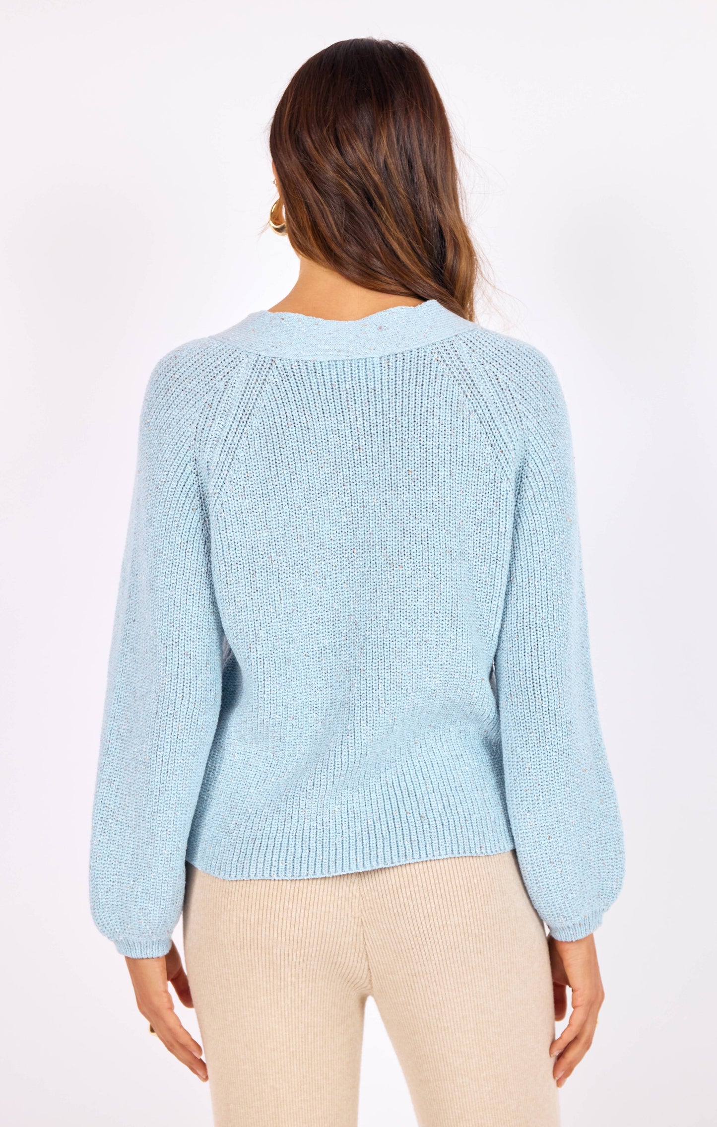 phoebe v neck sweater