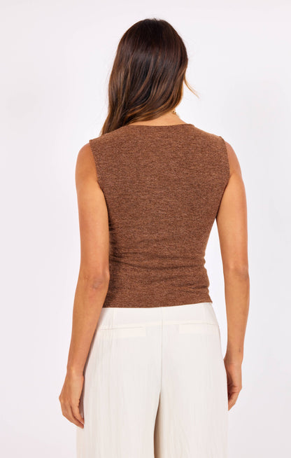 sidewalk mock neck tank