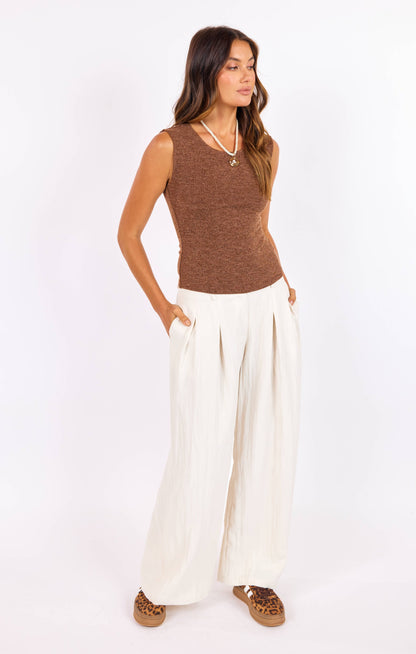 sidewalk mock neck tank