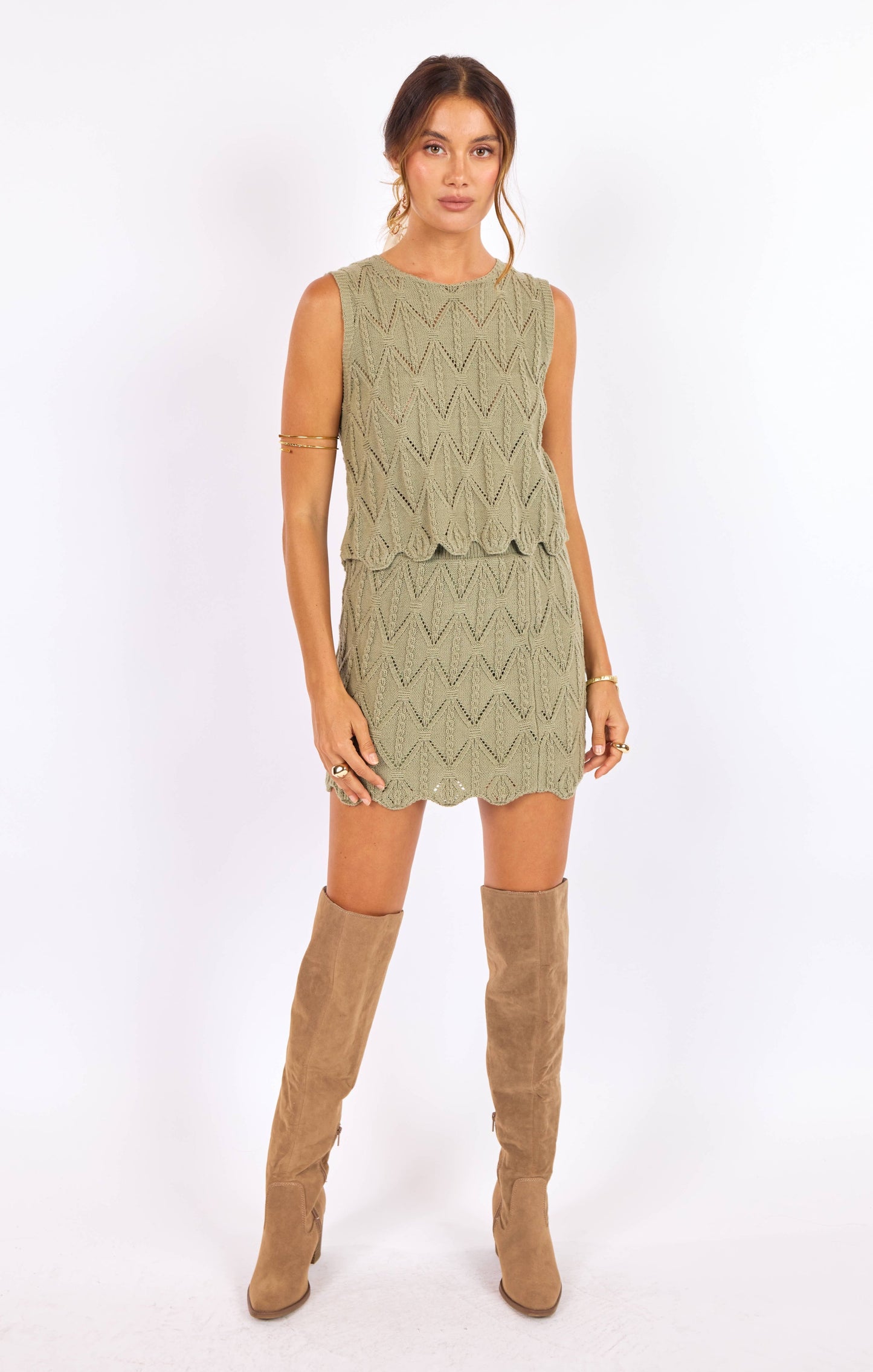 succulent sweater tank