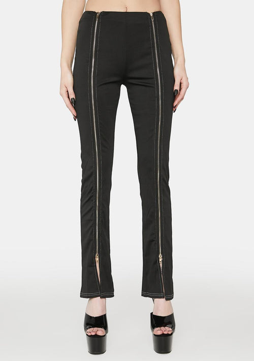 Anarchy In Me Zipper Pants