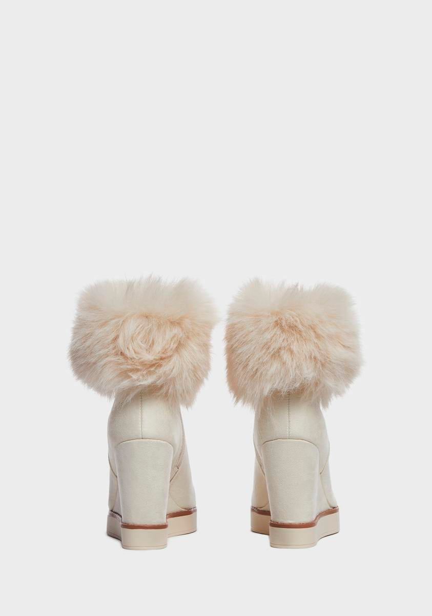 Angel Always You Wedge Boots