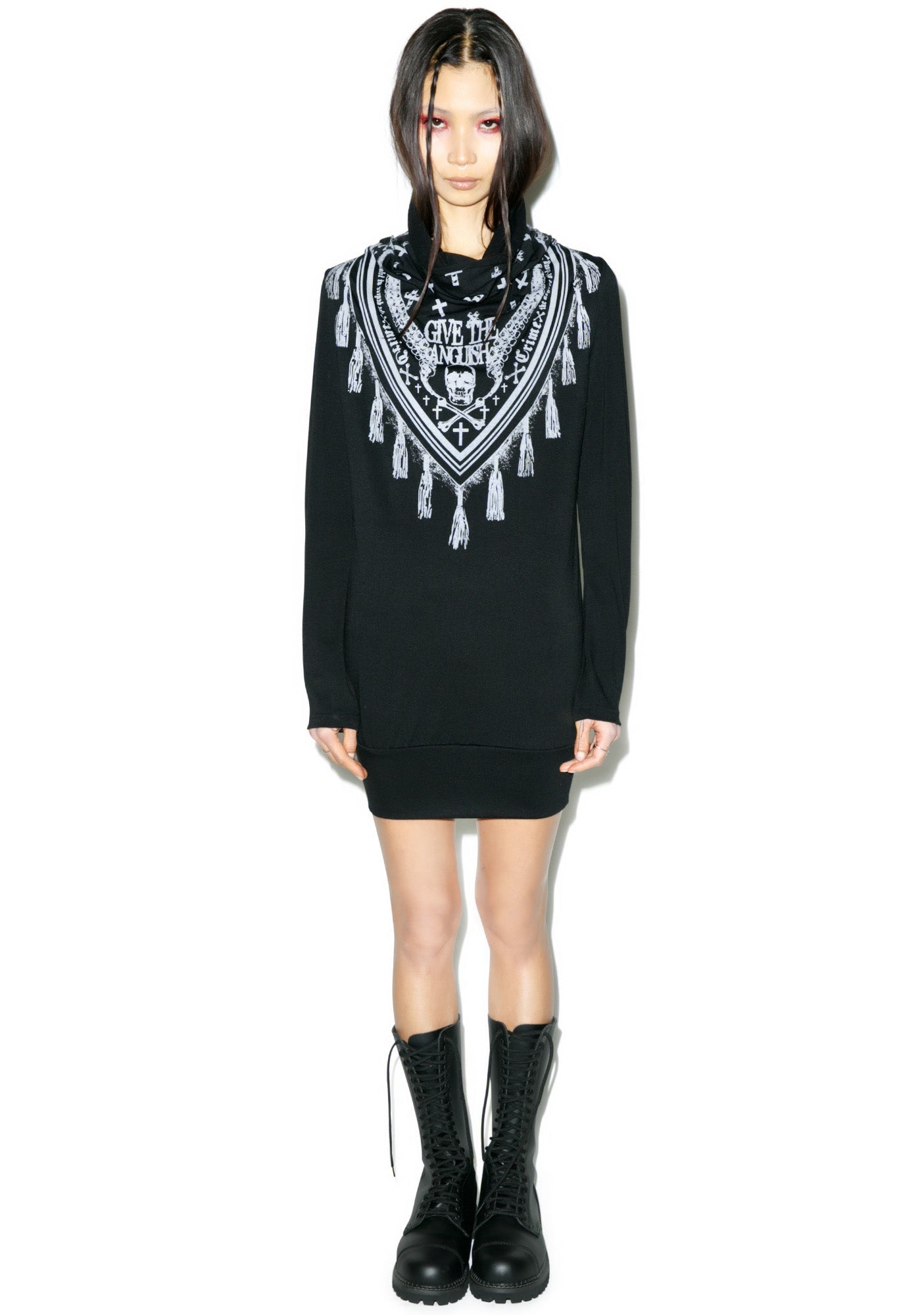 Anguish Scarf Dress