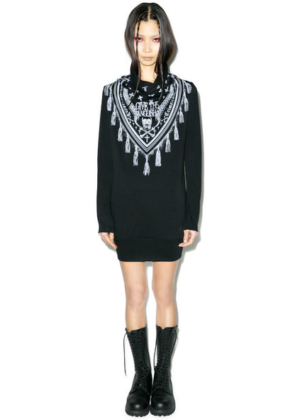 Anguish Scarf Dress